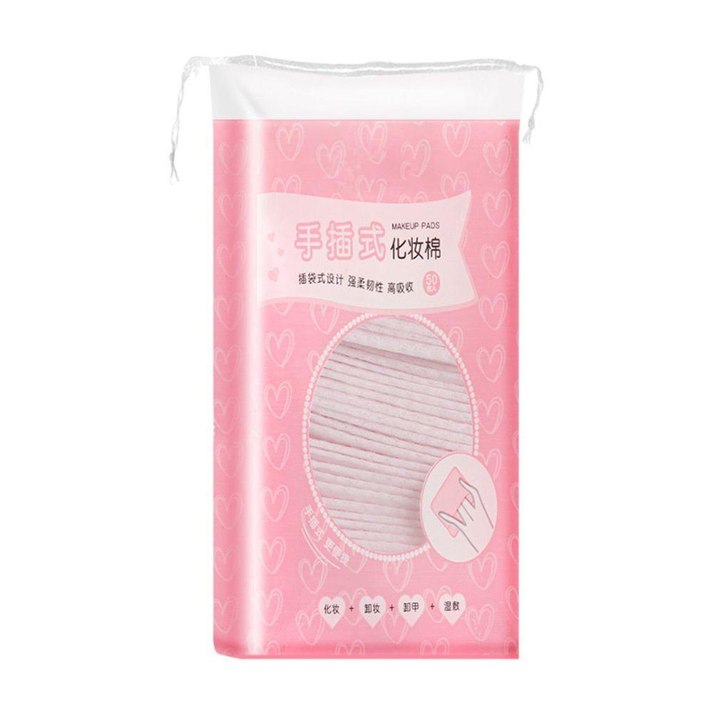 XIANTIN Túi 50 Miếng Bông Tẩy Trang 100% Cotton Dùng Một Lần