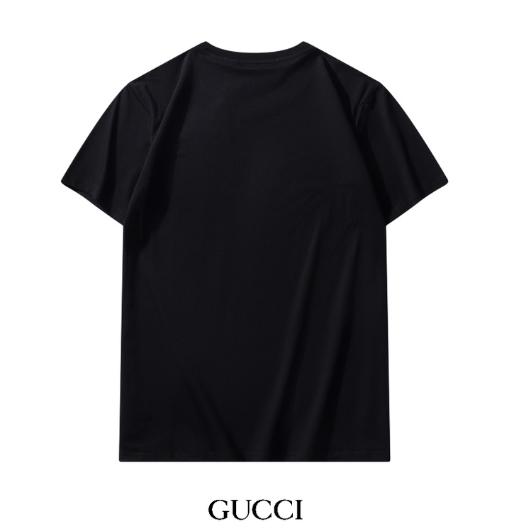 Áo Thun Cotton Tay Ngắn In Chữ Gucci The North Face Thời Trang Cho Nam Và Nữ
