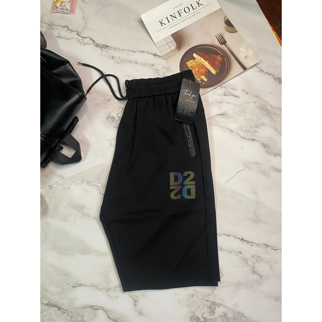 Quần short nam -quần đùi thể thao nam chất liệu umi hàn cao cấp logo thêu dior kiểu dáng năng động
