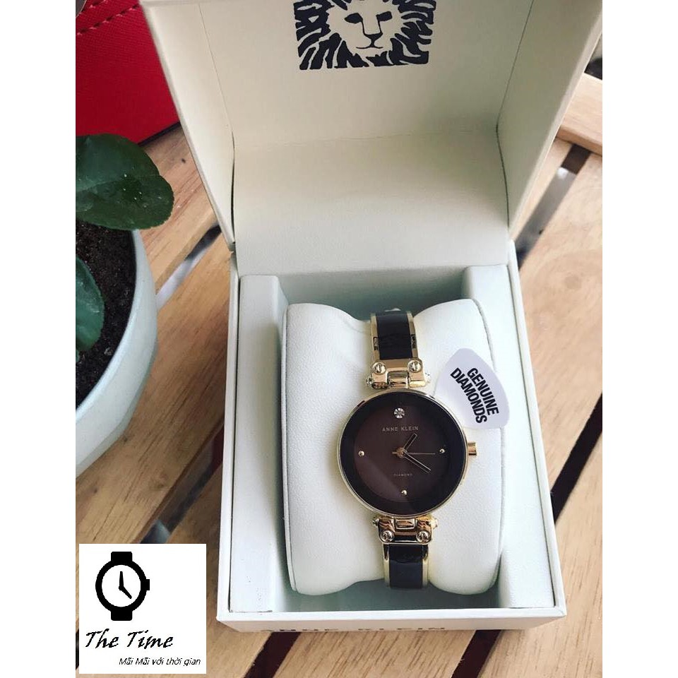 ( Sẵn 5 màu ) Đồng hồ kiềng đá ceramic dành cho nữ ANNE KLEIN #AK1980 .case 34mm. 3atm | BigBuy360 - bigbuy360.vn