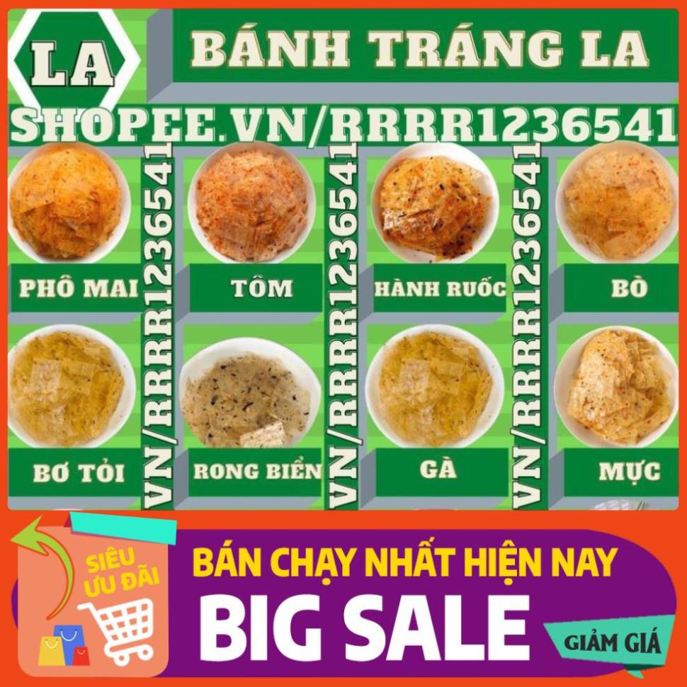 [Mã 77FMCGSALE1 giảm 10% đơn 250K] BÁNH TRÁNG HANA - BƠ - VỊ TỰ CHỌN
