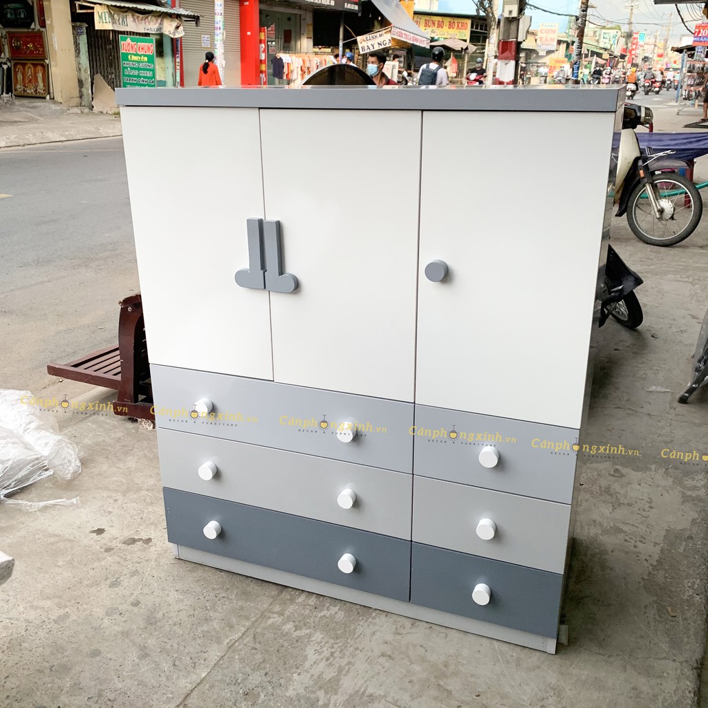 Tủ quần áo trẻ em MDF sơn 2K CPX-TEB01