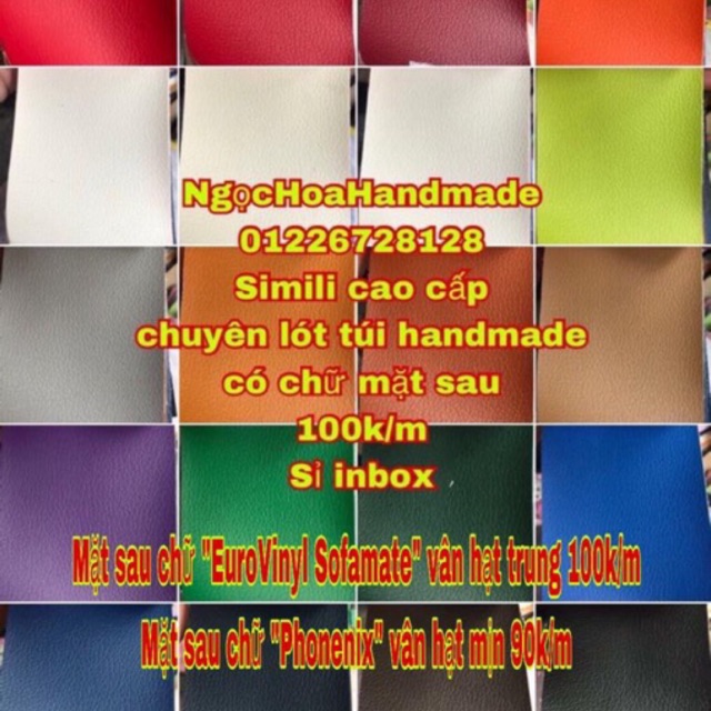 SIMILI CAO CẤP CHUYÊN LÓT TÚI, SOFA ( bán nguyên mét, khổ 1m4)