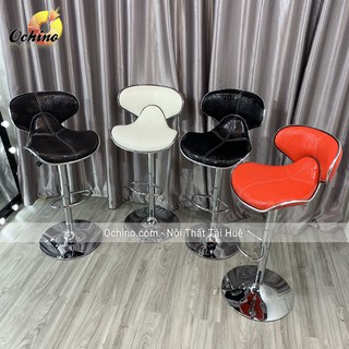 Ghế quầy bar, ghế bar, ghế quầy lễ tân bọc da sang chảnh
