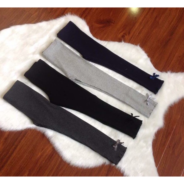Legging len tăm nơ gấu