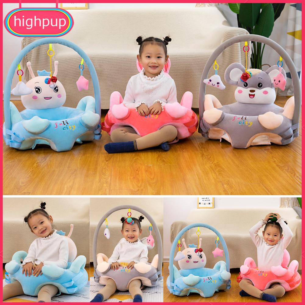 Ghế Bông Tập Ngồi Họa Tiết Hoạt Hình Dễ Thương Xinh Xắn Cho Bé