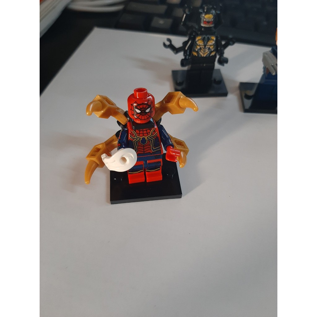 (CÓ SẴN) lắp ráp Marvel Minifigures Spider-man lele 34048