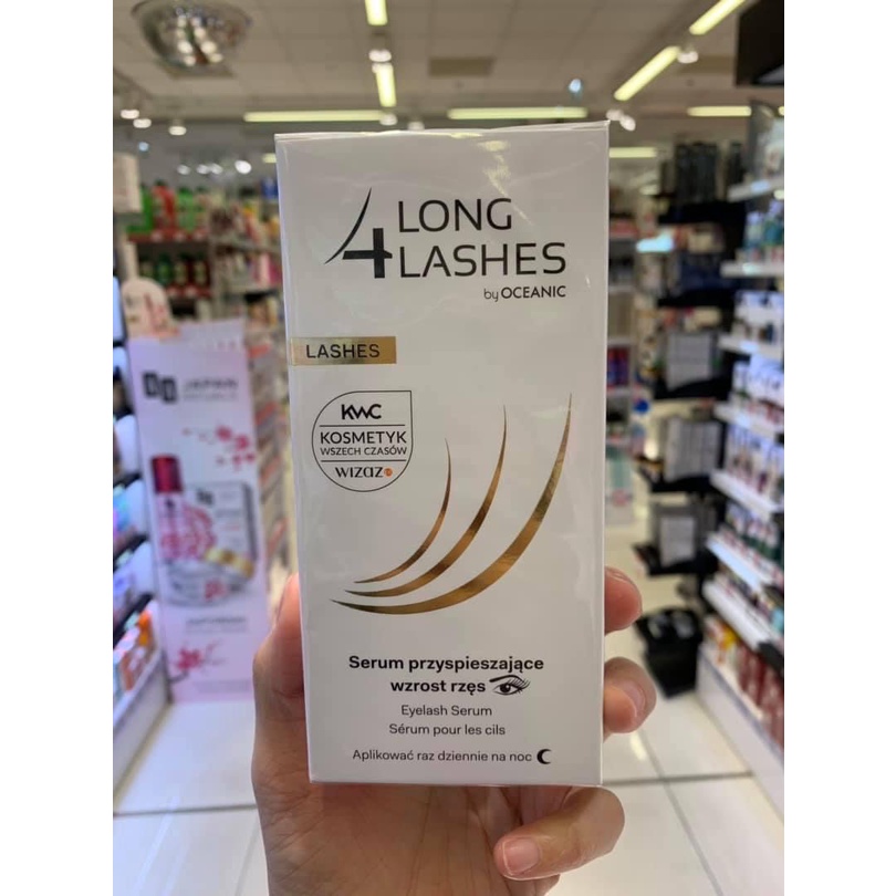 Serum Dưỡng Dài Mi ❤️FREESHIP❤️ Dạ Kẻ Mắt 4 Long Lashes By OCeanic Giúp Mi Dài, Dày, Khỏe Hơn sp17