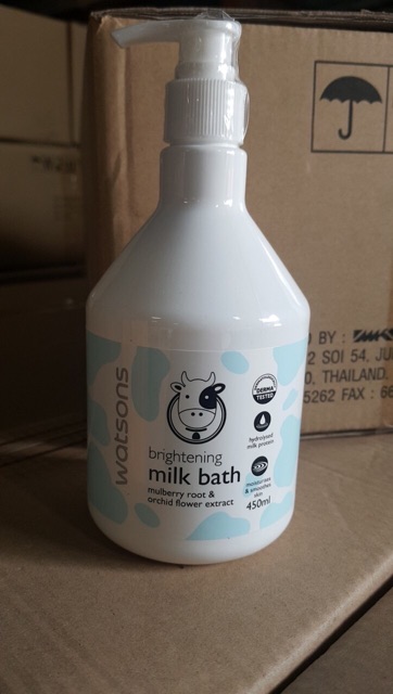 Sữa tắm Watsons milk bath 450ml