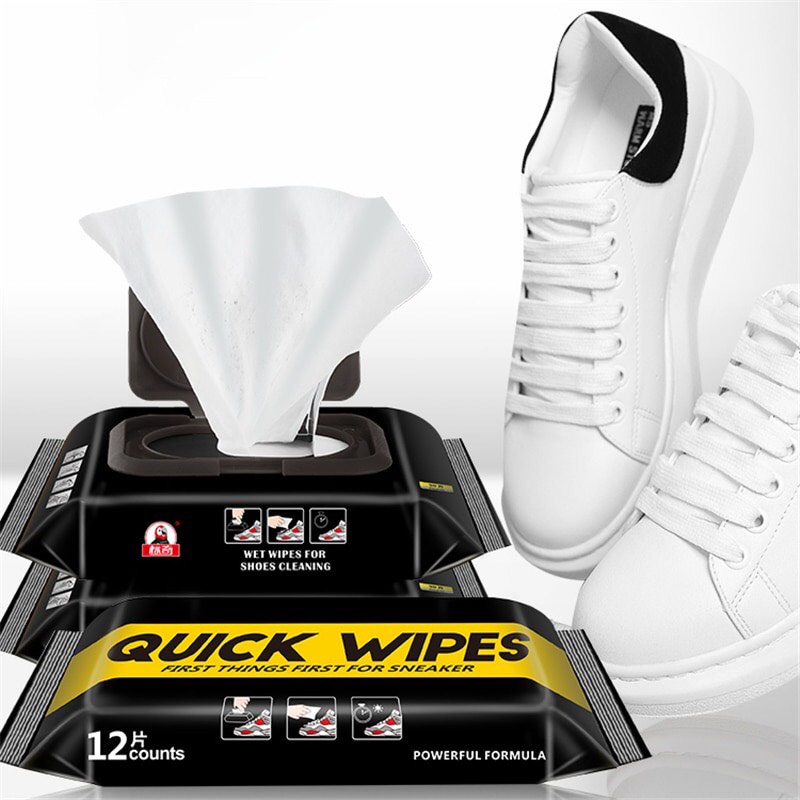 Khăn Lau Giày Quick Wipes - Khăn Giấy Ướt Đa Năng Làm Sạch Vết Bẩn Trên Giày (Chúng Tôi Rẻ Nhất)