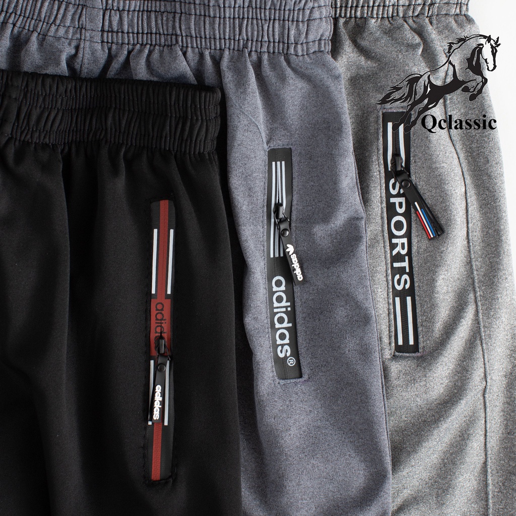 Quần jogger thể thao nam dài chất liệu nỉ dày, thể thao vận động phối giày sneaker siêu cá tính Q0016_M1