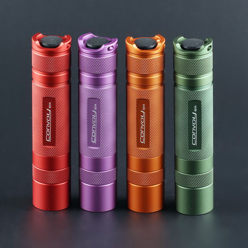 Đèn Pin Convoy S21A SST40 LED Màu Cam
