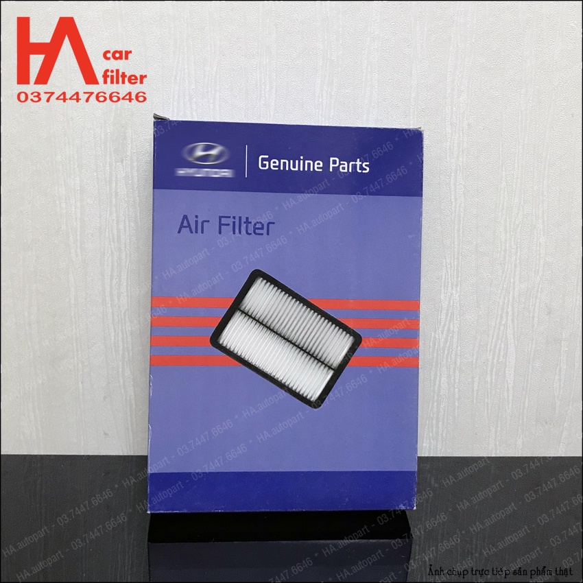 Lọc gió động cơ Tucson đời 2004 - 2009, Sportage đời 2004 - 2010. Mã phụ tùng 28113-08000