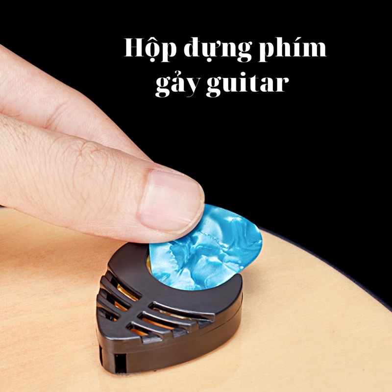 Hộp đựng phím gảy đàn guitar, phụ kiện âm nhạc, đàn guitar chính hãng Alice