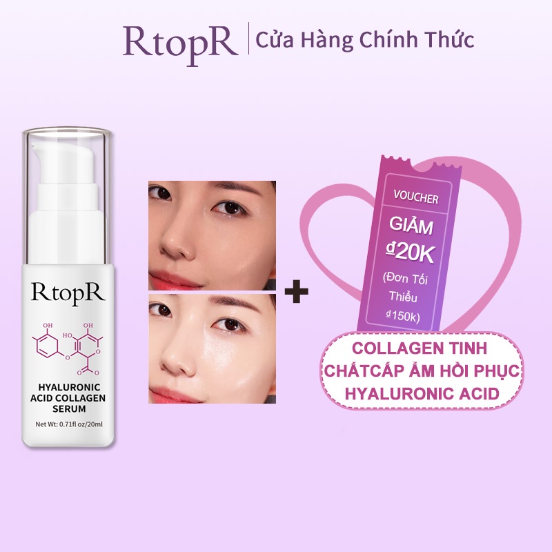 Tinh Chất Dưỡng RtopR Từ Hyaluronic Acid Collagen Hỗ Trợ Giảm Mụn Chống Nếp Nhăn Làm Trắng Da 20ml