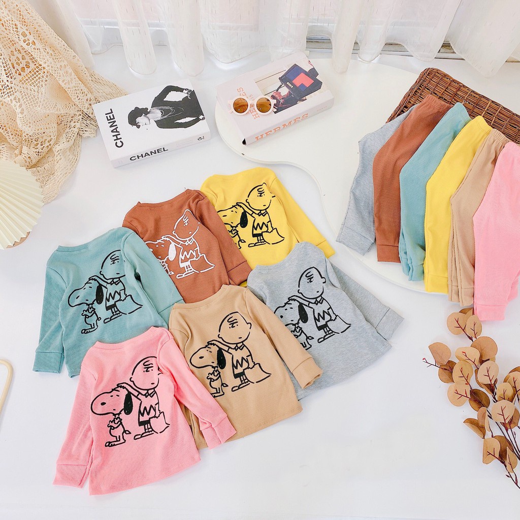 Đồ bộ quần áo dài tay cho bé siêu dễ thương AM791 TTR127