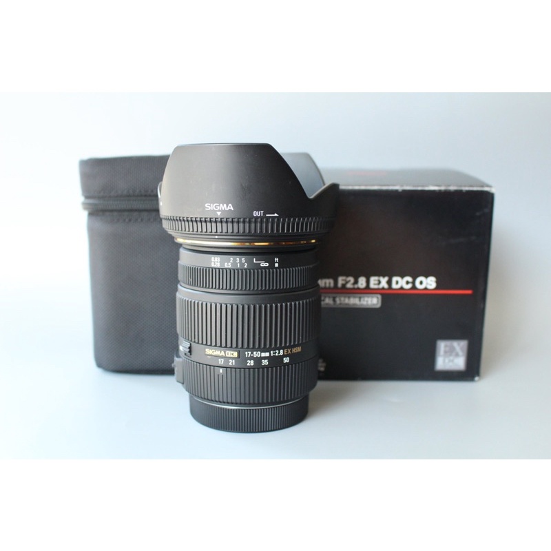 LENS SIGMA 17-50MM F2.8 EX DC OS FOR CANON