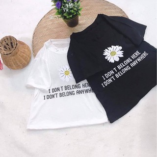 Áo Croptop nữ Cúc Trắng