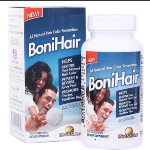 Boni Hair (USA)(chống rụng tóc,làm tóc dày và khỏe,ngăn chặn và đảo ngược quá trình bạc tóc)