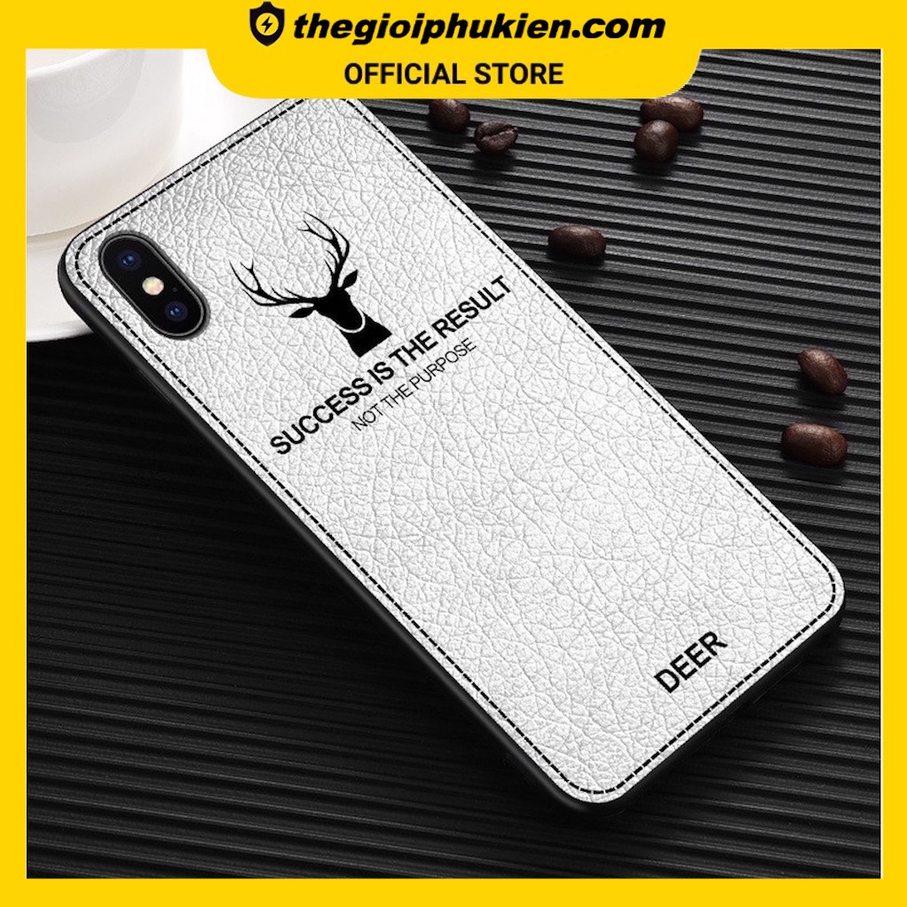 Ốp lưng cao cấp cho iPhone 6/6s/6Plus/6sPlus/7/8/7Plus/8Plus/X/XS/XR/XS MAX deer - a327