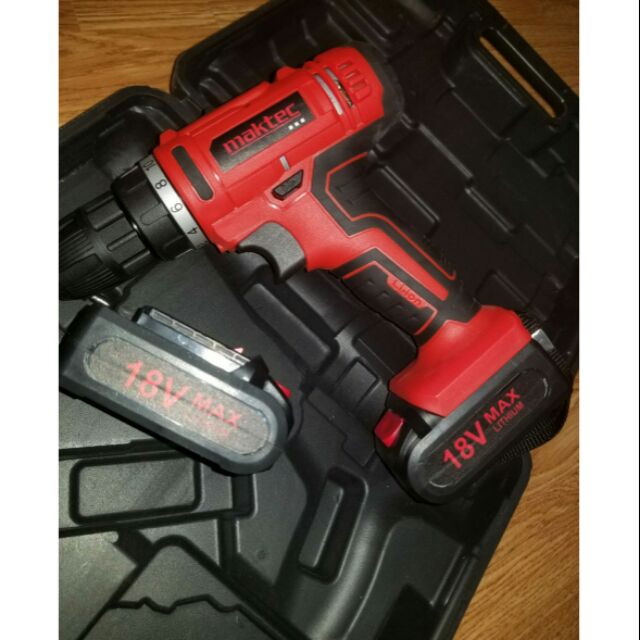 Máy khoan pin 18v maktec 2 pin