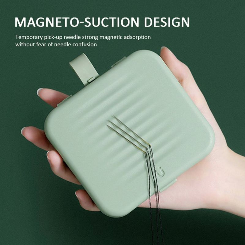 Bộ Dụng Cụ May Vá Mini Nam Châm Từ Tính Nhiều Màu Sắc Tiện Dụng Diy