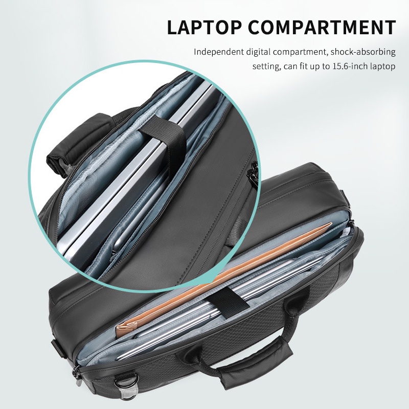 Ba Lô Đựng Laptop Chống Nước Sức Chứa Lớn Đa Năng Dành Cho Nam