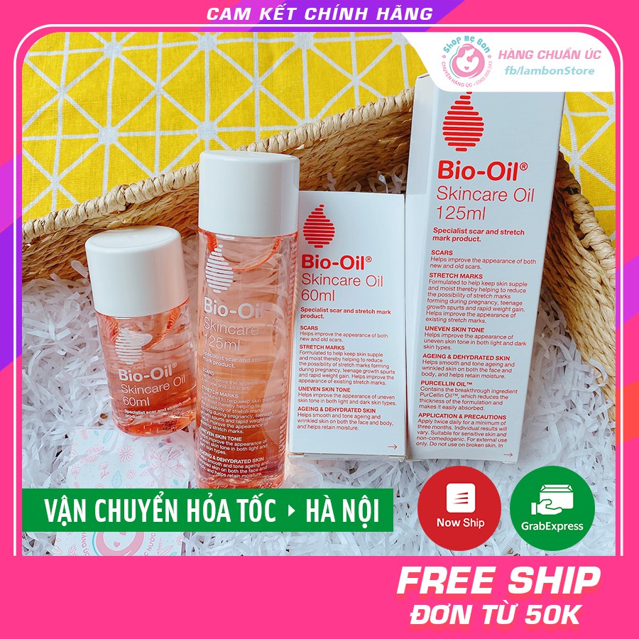 [CHUẨN AIR] DẦU BIO OIL 60ml, 125ml, 200ml - xuất xứ Úc