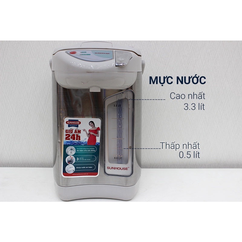 Chính hãng Đai nhiệt bình thuỷ điện Sunhouse SHD1533 SH1533