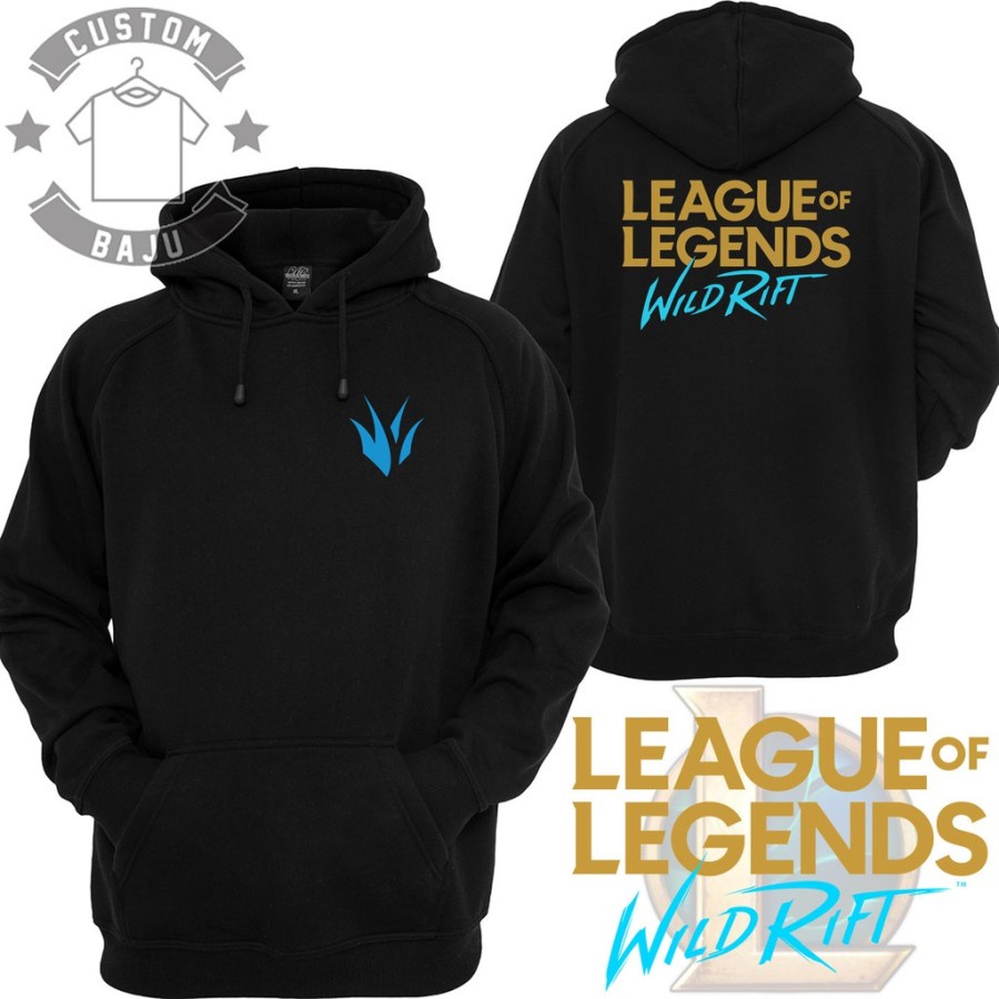 💥Sale 50%💥 Áo Hoodie in hình Game League Of Legends Wild Rift Jungler | LOL STORE