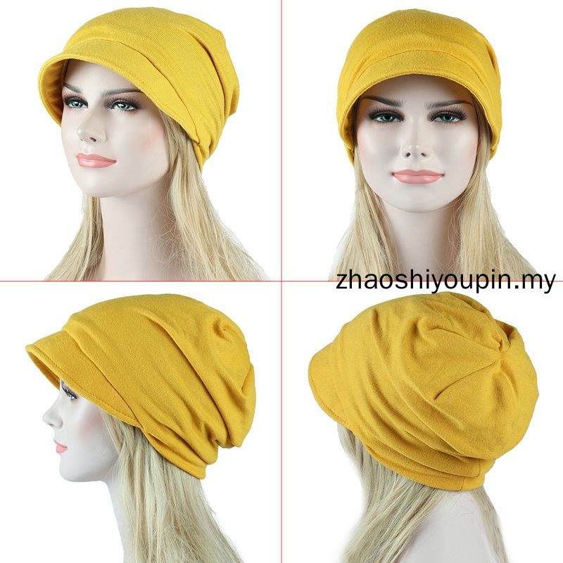 Nón Trùm Đầu Chất Liệu Cotton Mềm Mại Thoáng Khí Cho Nam Và Nữ