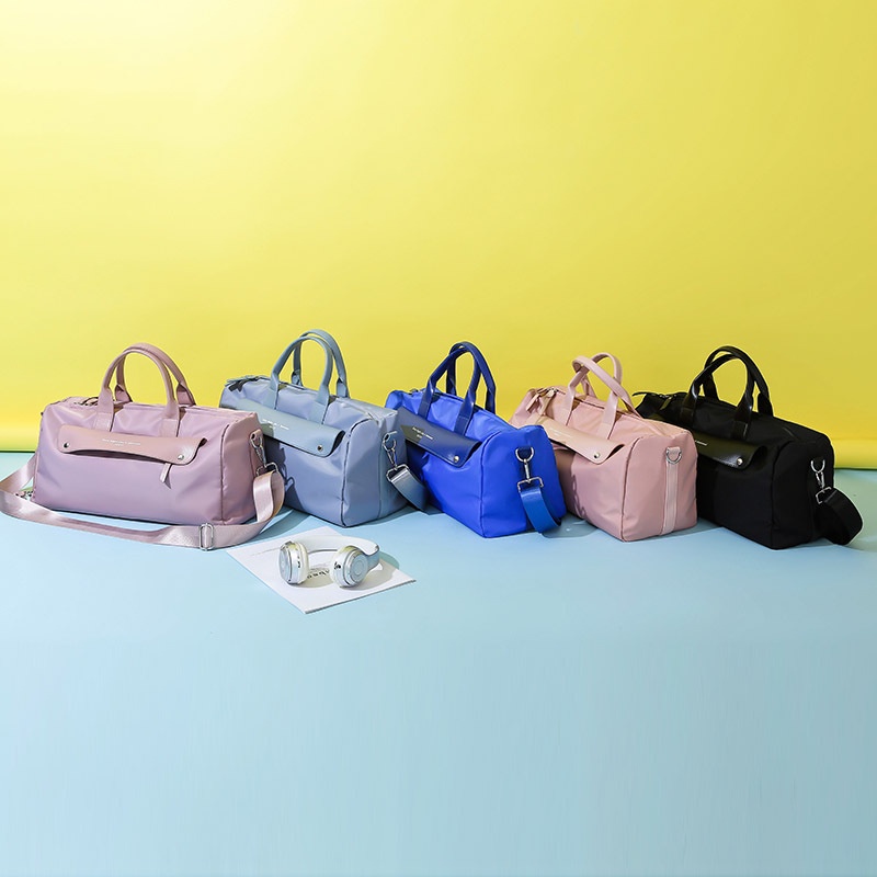 Túi Xách Tay Đựng Hành Lý Đồ Tập Gym/Du Lịch Chia Ngăn Khô Và Ướt Cho Nữ