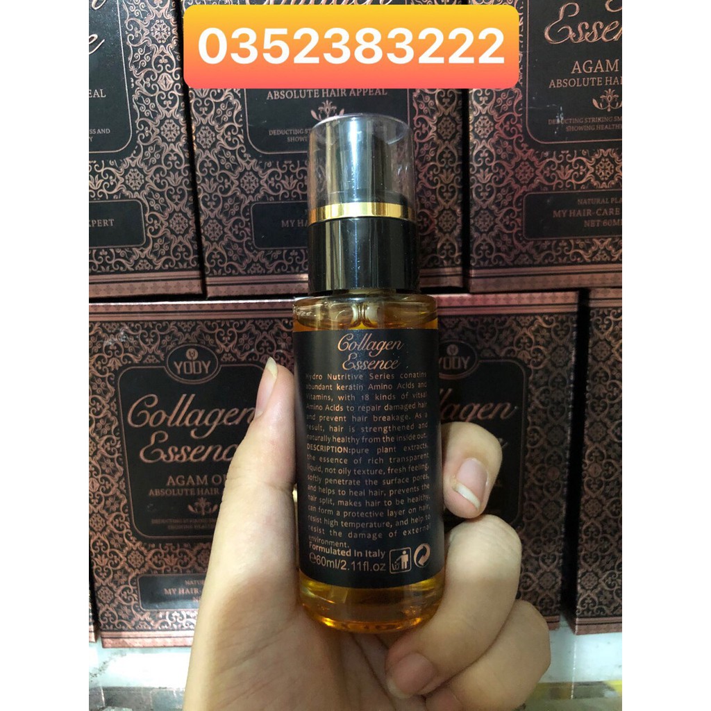 [CHÍNH HÃNG] Tinh dầu dưỡng tóc Yody collagen essence 60ML | BigBuy360 - bigbuy360.vn