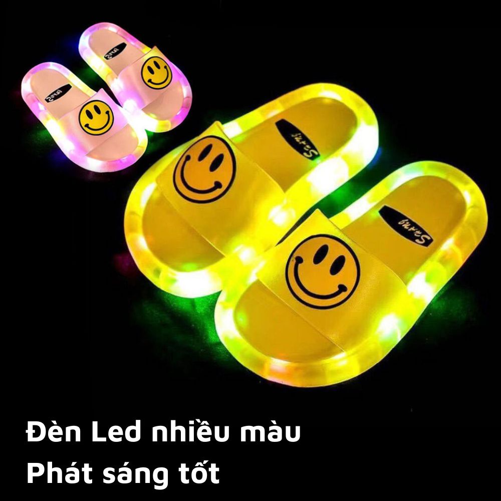 Dép phát sáng cho người lớn dép gắn đèn LED đế độc đáo siêu hot phát sáng thời trang Trung thu