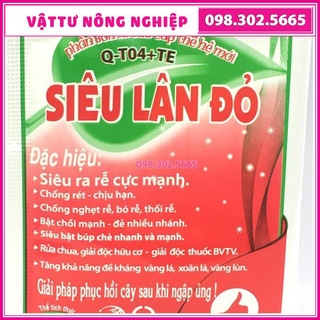 Phân bón siêu lân đỏ dạng dung dịch gói 20ml
