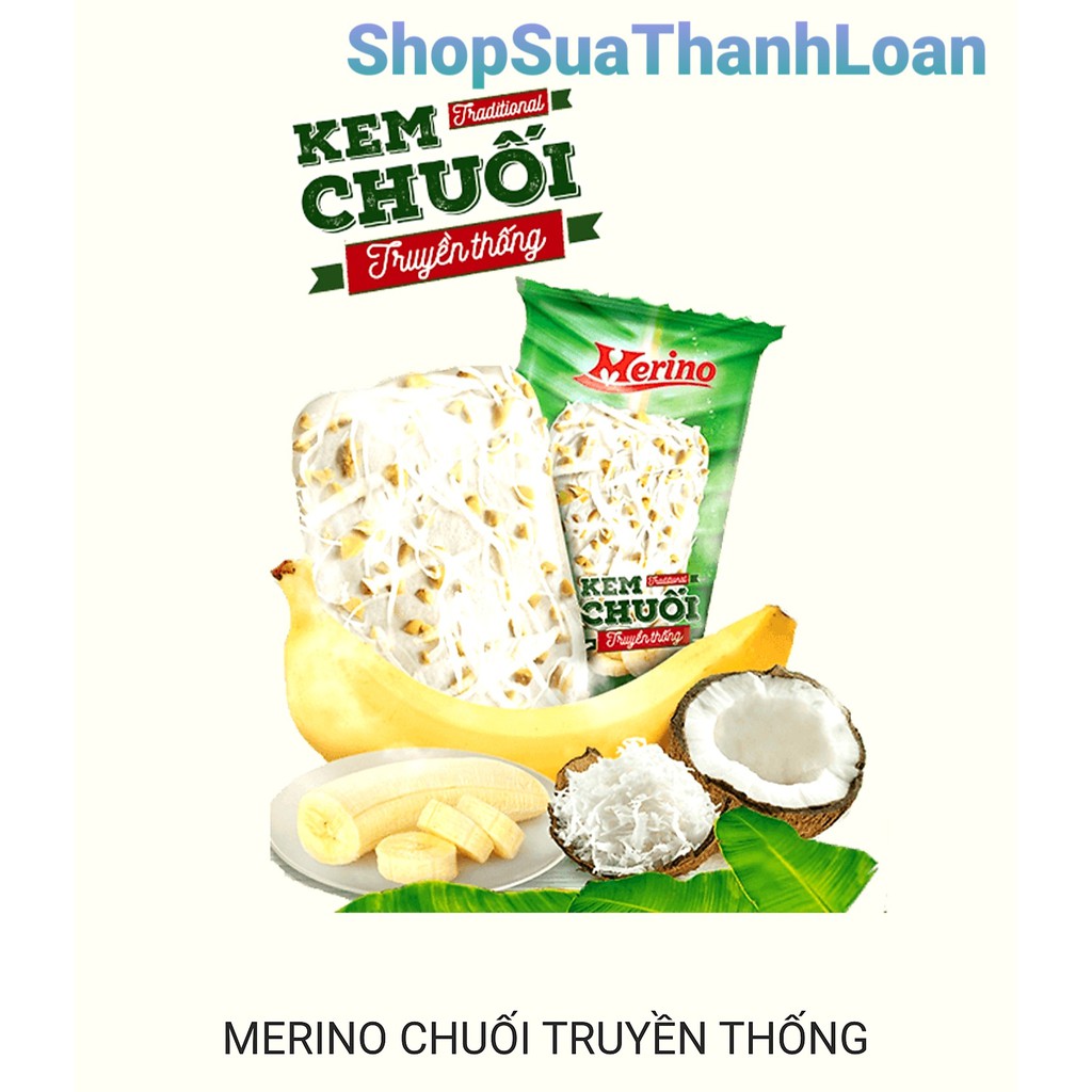  [GIAO HỎA TỐC] KEM CHUỐI MERINO TRUYỀN THỐNG 80G