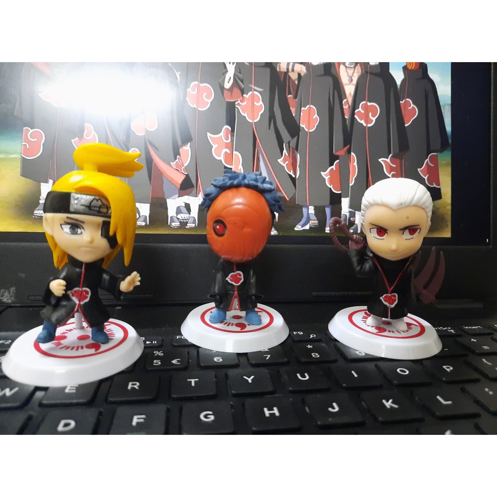 💝[Hàng mới về] Set 11 nhân vật Akatsuki Chibi