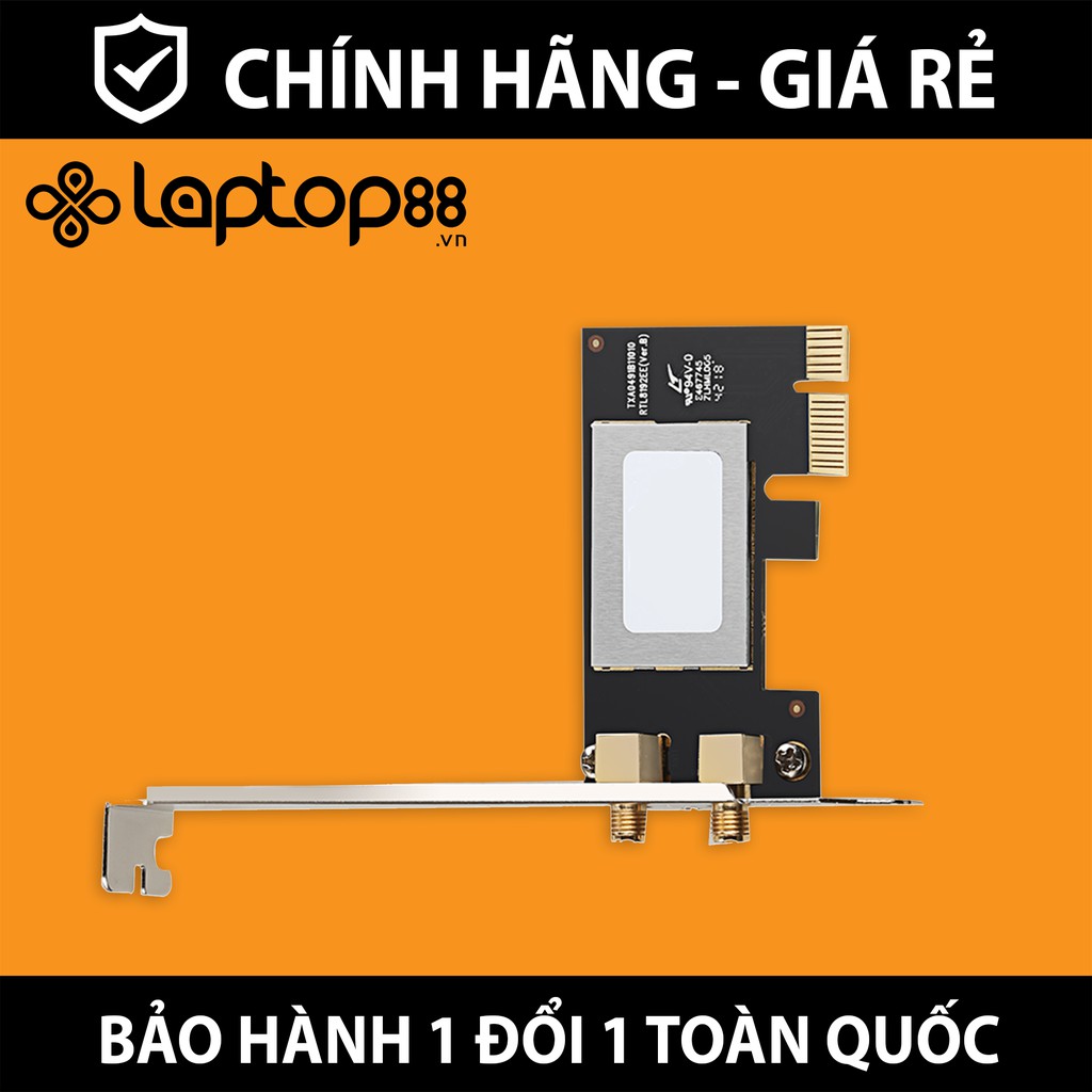 Card wifi chuẩn N cắm cổng PCIe PC - Bảo hành 12 tháng