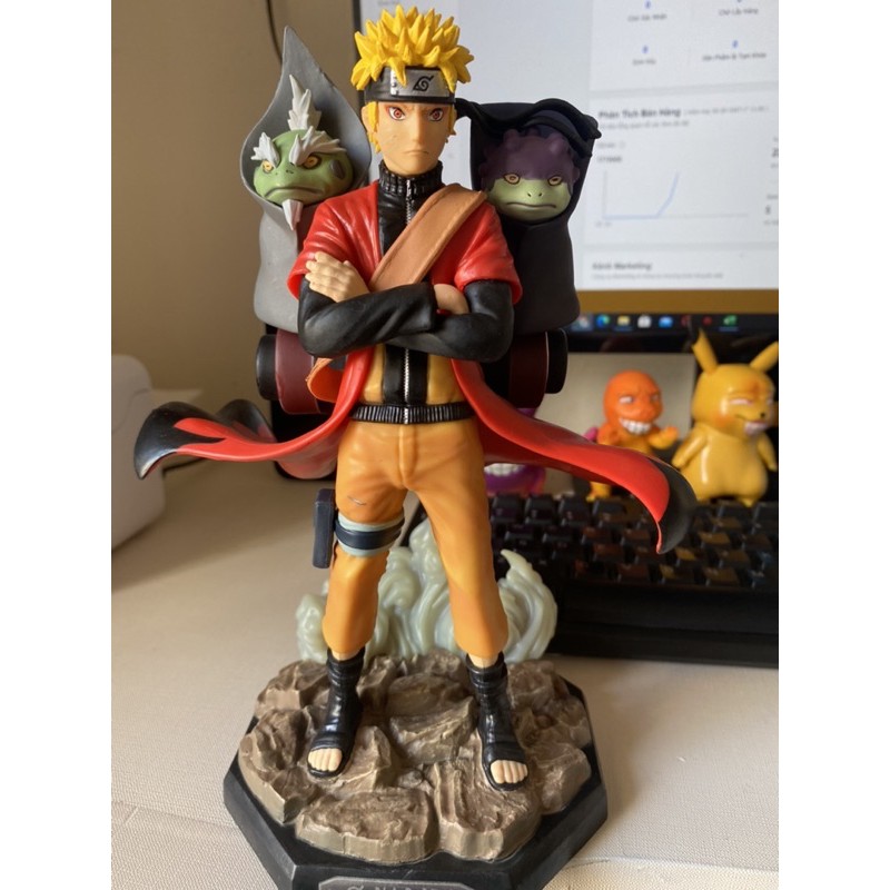 Mô hình nhân vật figure Uzumaki Naruto tiên nhân cóc
