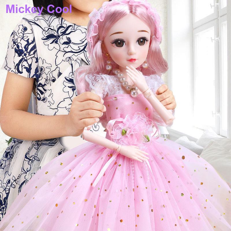 Búp bê Barbie biết nói quá khổ Đồ chơi trẻ em Frozen Aisha Set Princess Girl