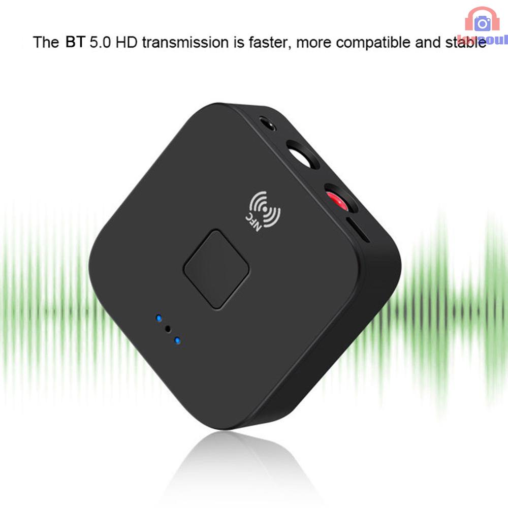 Thiết Bị Nhận Tín Hiệu Âm Thanh Wb11 Bluetooth 5.0 Apt-X Nfc Cvc6.0 Kèm Micro Aux Chuyên Dụng | BigBuy360 - bigbuy360.vn
