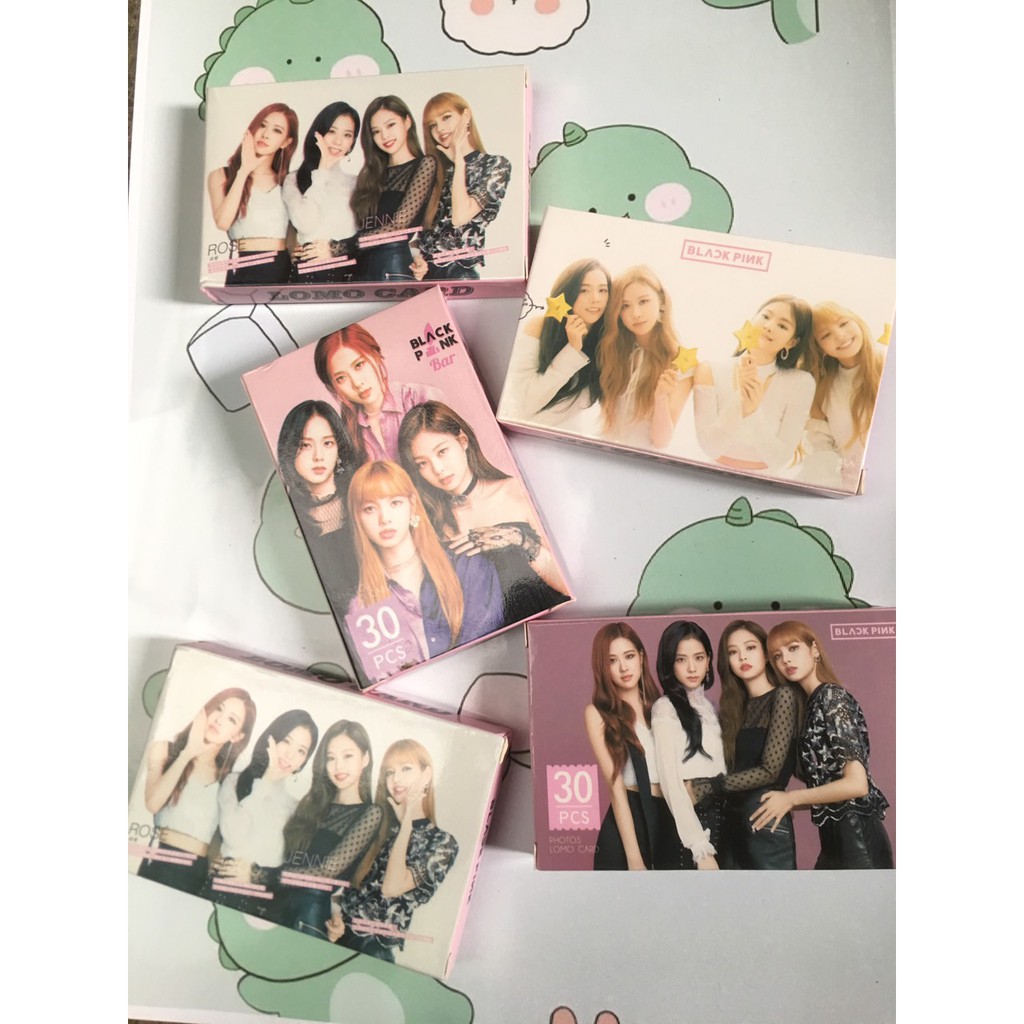 Bộ Lomo Pilu Card Blackpink