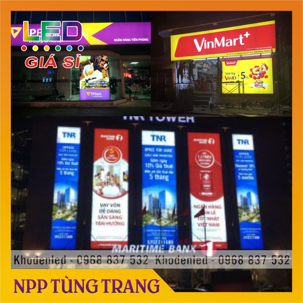 đèn led thanh tỏa 12V chuyên dùng cho biển hiệu hộp đèn cao cấp