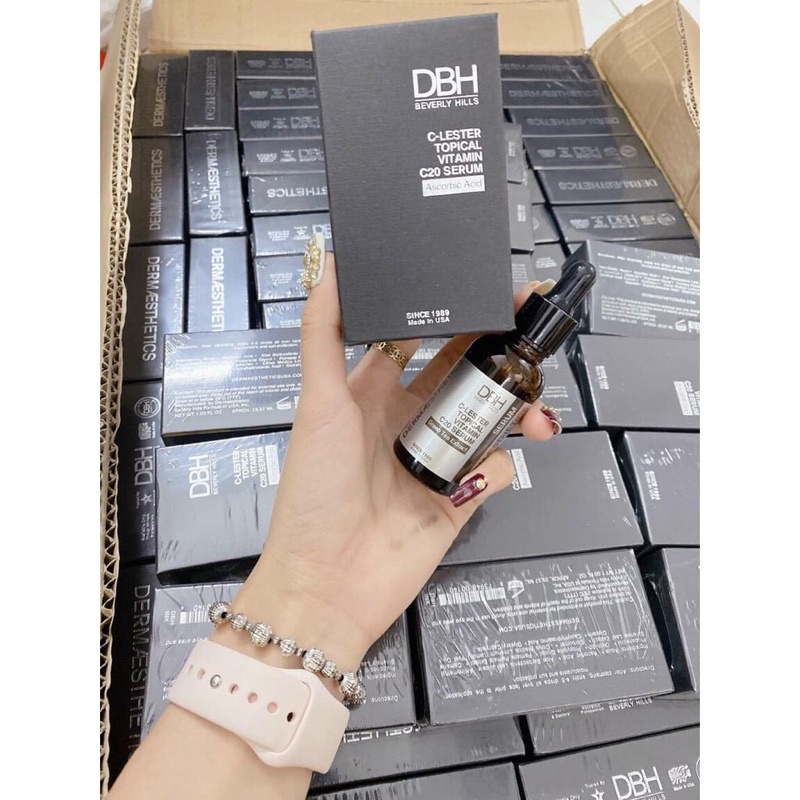 𝐃𝐁𝐇 𝐂-𝐋𝐞𝐬𝐭𝐞𝐫 𝐓𝐨𝐩𝐢𝐜𝐚𝐥 𝐕𝐢𝐭𝐚𝐦𝐢𝐧 𝐂𝟐𝟎 𝐒𝐞𝐫𝐮𝐦 30 ml trắng da mờ thâm