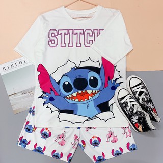 🌈FREESHIP 50K 🔥 Set đồ bộ nữ in 3D in hoạt hình chất thun cotton mềm mịn, co giãn vải đẹp