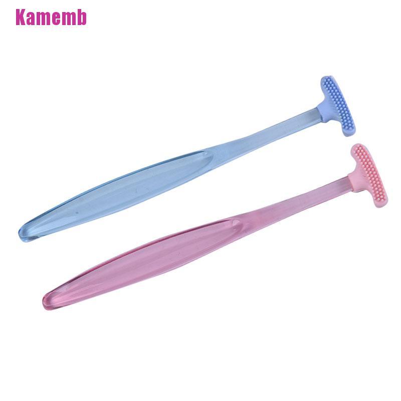 Bàn Chải Đánh Răng Lưỡi Bằng Silicon Mềm Làm Sạch Bề Mặt