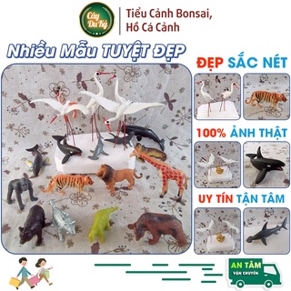 [HÀNG ĐẸP] Cò Nhựa mini làm mô hình trang trí tiểu cảnh terrarium, trang trí bể cá cảnh
