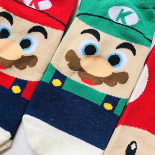 COMBO 3 ĐÔI TẤT VỚ SUPER MARIO BROS NẤM