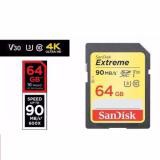 Thẻ nhớ SDXC SanDisk Extreme V30 64GB Class 10 UHS-I Class10 U3 90MB/s (Gold)