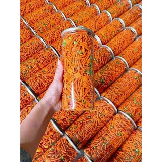 Snack, bim bim que đậu hà lan hũ pet 350g